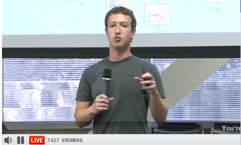 the social network Recording & Outlined Notes of Facebooks Live Event   10/6/10